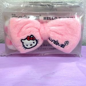 Sanrio x crème hello kitty soft headband